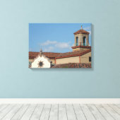 Kansas City Plaza Daktoppen Canvas Afdruk (Insitu (Houten vloer))