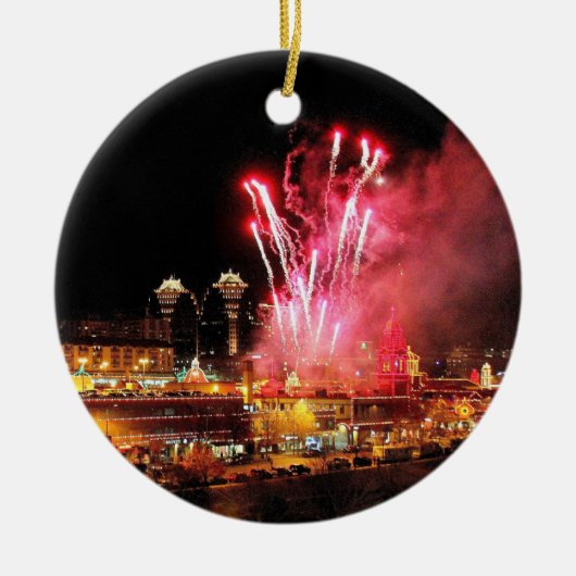 Kansas City Plaza Fireworks, Lichten Ornament (Voorkant)