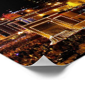 Kansas City Plaza lampjes, vuurwerk 21 x 13 Poster (Hoek)