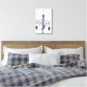 Kansas City Plaza Light Canvas Afdruk (Insitu (Slaapkamer))