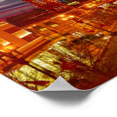 Kansas City Plaza lights op Sunset Poster (Hoek)