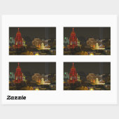 Kansas City Plaza lights Rechthoekige Sticker (Vel)