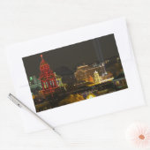 Kansas City Plaza lights Rechthoekige Sticker (Envelop)
