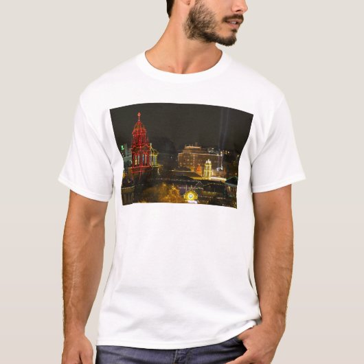 Kansas City Plaza lights T-shirt (Voorkant)