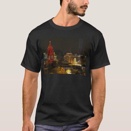 Kansas City Plaza lights T-shirt (Voorkant)