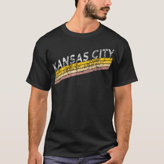 Kansas City Retro  Kleding Kc T-shirt (Voorkant)