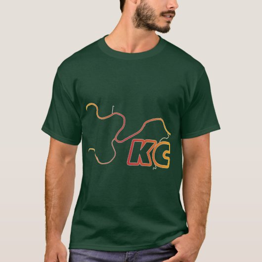 Kansas City Rivieren T-shirt (Voorkant)