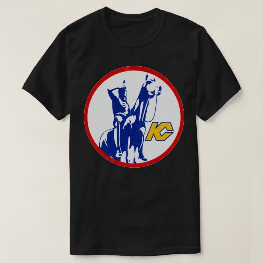 Kansas City Scouts Hockey 1974  Logo T-shirt (Design voorkant)