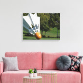 Kansas City Shuttecock Canvas Afdruk (Insitu (Woonkamer))