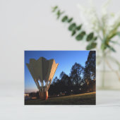 Kansas City Shuttlecock op het Briefkaart Dusk (Staand voorkant)