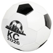 KANSAS CITY SILHOUET 2026 VOETBAL (Drie kwart)