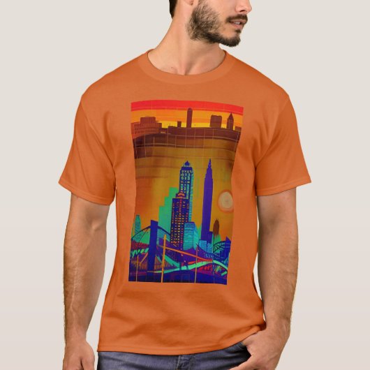 Kansas City Silhouet 7 T-shirt (Voorkant)