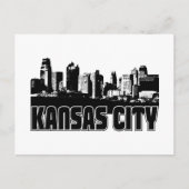 Kansas City Skyline Briefkaart (Voorkant)