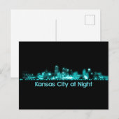 Kansas City Skyline Briefkaart (Voorkant / Achterkant)