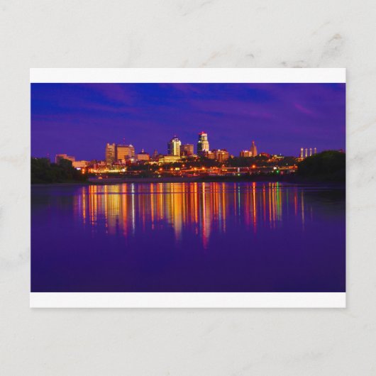 Kansas City Skyline Briefkaart (Voorkant)