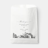 Kansas City Skyline bruiloft dank u favoriete tass Bedankzakje (Voorkant)