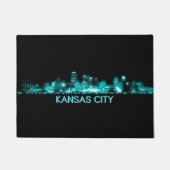 Kansas City Skyline Deurmat (Voorkant)