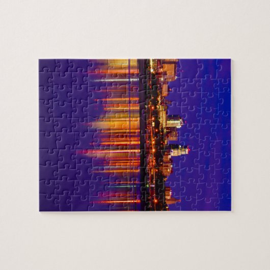 Kansas City Skyline Legpuzzel (Horizontaal)