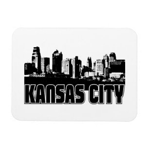 Kansas City Skyline Magneet