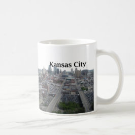 Kansas City Skyline met Kansas City in Sky Koffiemok