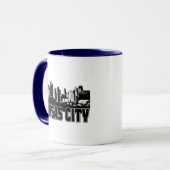 Kansas City Skyline Mok (Voorkant links)