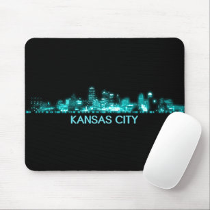 Kansas City Skyline Muismat