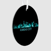 Kansas City Skyline Ornament (voorkant)