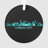 Kansas City Skyline Ornament (achterkant)