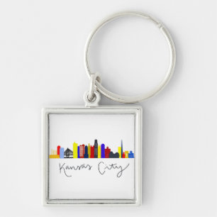 Kansas City Skyline Sleutelhanger