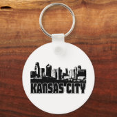Kansas City Skyline Sleutelhanger (Voorkant)
