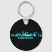Kansas City Skyline Sleutelhanger (Voorkant)