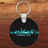 Kansas City Skyline Sleutelhanger (Voorkant)