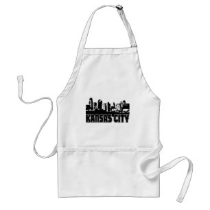 Kansas City Skyline Standaard Schort