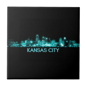 Kansas City Skyline Tegeltje