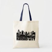 Kansas City Skyline Tote Bag (Voorkant)