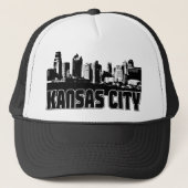 Kansas City Skyline Trucker Pet (Voorkant)