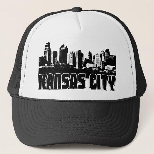 Kansas City Skyline Trucker Pet (Voorkant)