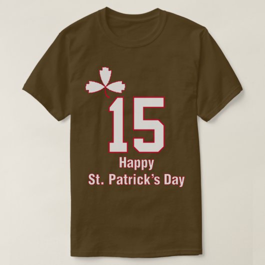 Kansas City St Patrick Mahomes Dag T-shirt (Design voorkant)