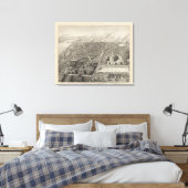 Kansas City Stock Yards, Kansas City, Kansas Canvas Afdruk (Insitu (Slaapkamer))