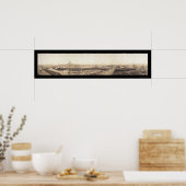 Kansas City StockYards Foto 1909 Poster (Keuken)