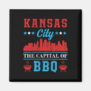 Kansas City the capital of Bbq Magneet