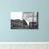 Kansas City The Link Architecture Photo Canvas Afdruk (Insitu (Houten vloer))