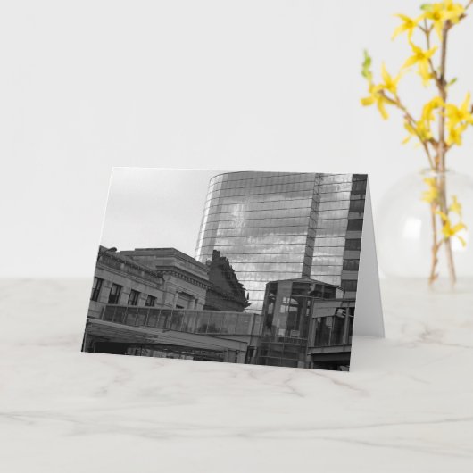 Kansas City The Link Architecture Photo Kaart (Gele Bloem)