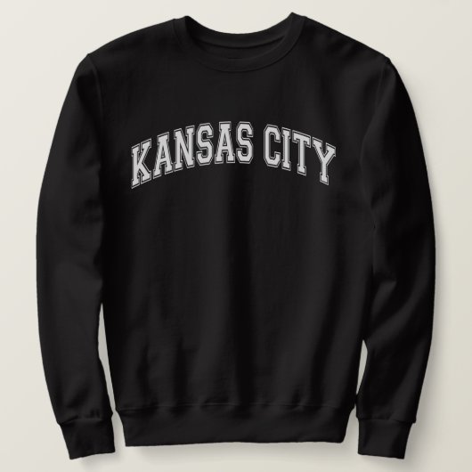 KANSAS CITY University-stijl America College Trui (Design voorkant)