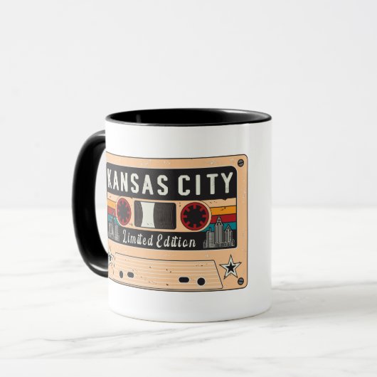 Kansas City vintage Mok (Voorkant links)