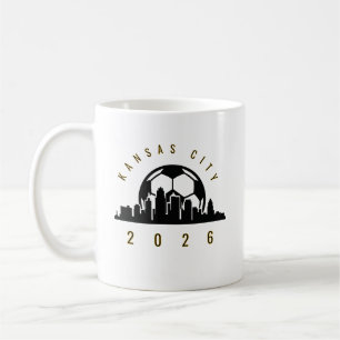 KANSAS CITY VOETBAL 2026 T-Shirt Koffiemok
