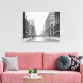  Kansas City Walnut Street Canvas Afdruk (Insitu (Woonkamer))