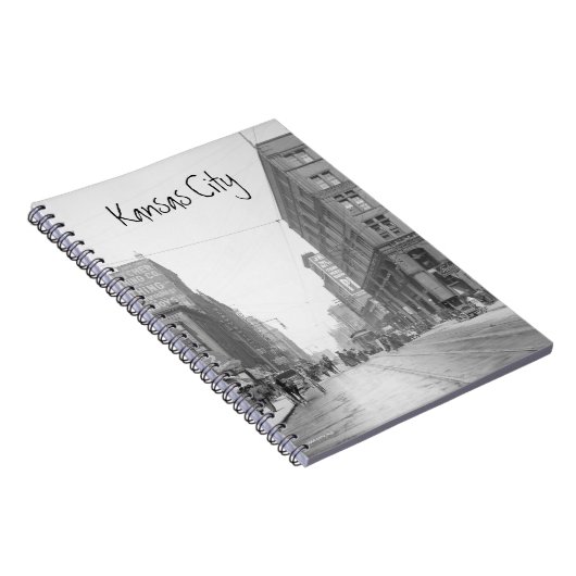  Kansas City Walnut Street in 1906 Notitieboek (Rechterzijde)