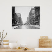  Kansas City Walnut Street Poster (Keuken)