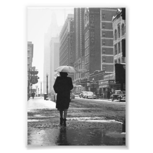  Kansas City West 12th Street Foto Afdruk (Voorkant)